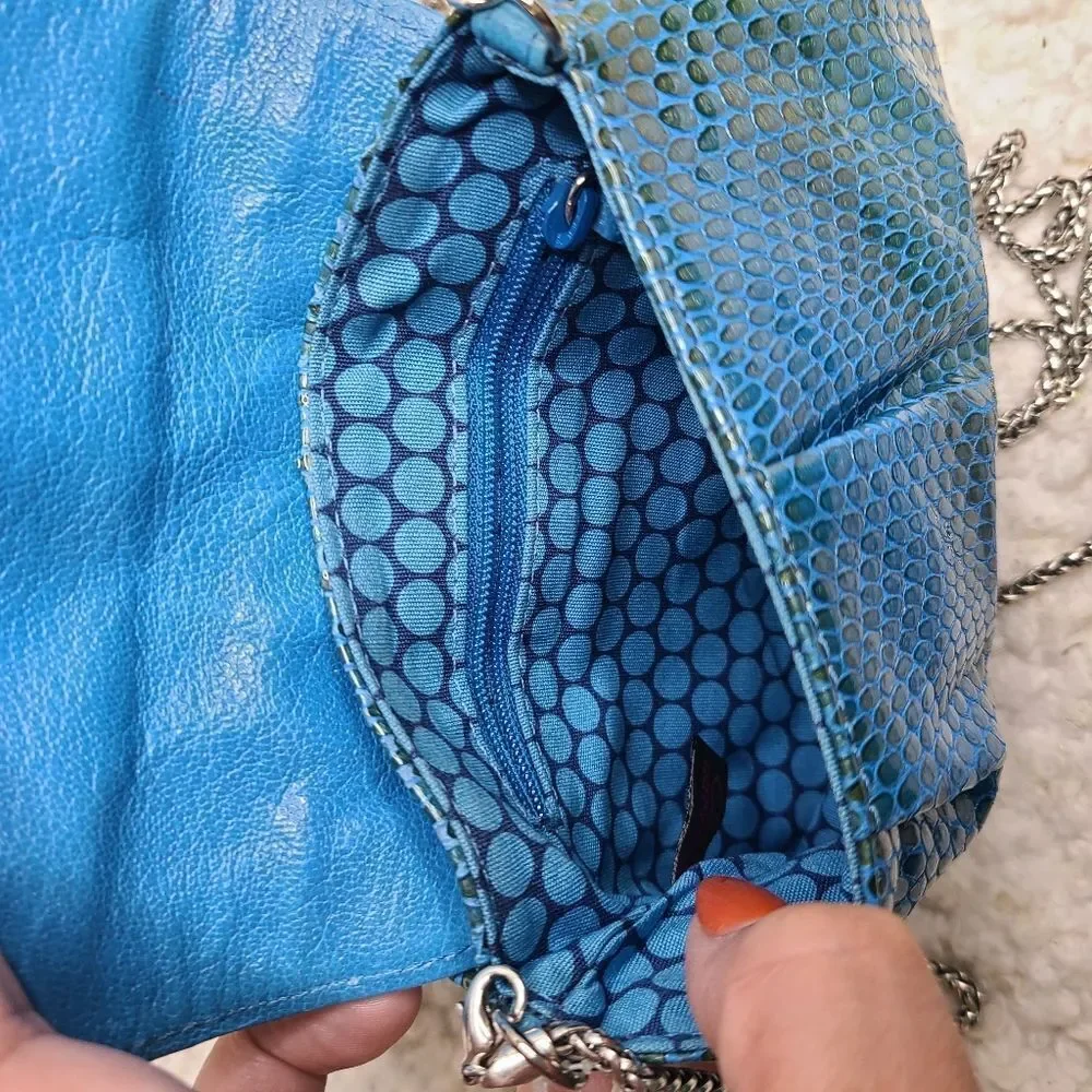 Brighton Bliss Heart Pouch‎ Crossbody in the color pool